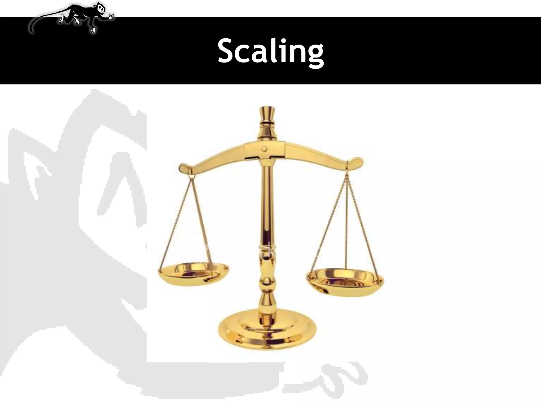 Scaling
 