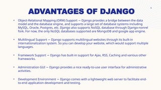 Comprehensive Guide to Django Framework: Features, Architecture, and ...