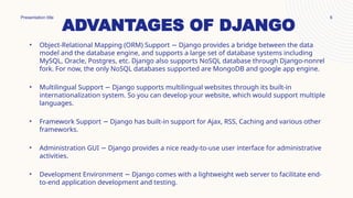 Comprehensive Overview of Django Framework and Business Strategy ...
