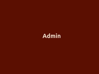 Admin
 