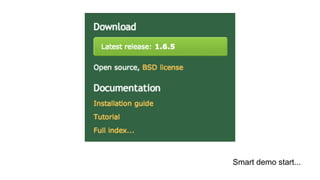 Smart demo start...
 