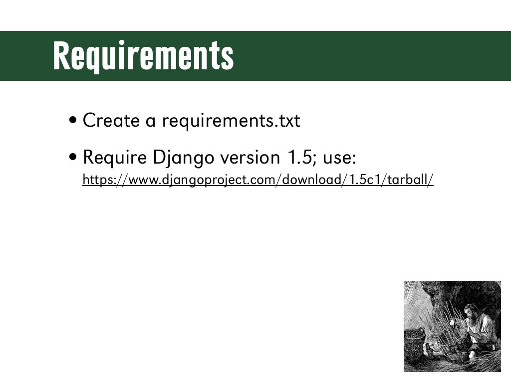 Requirements Create A Requirements txt