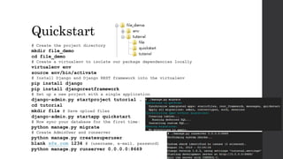 Django rest framework | PPT