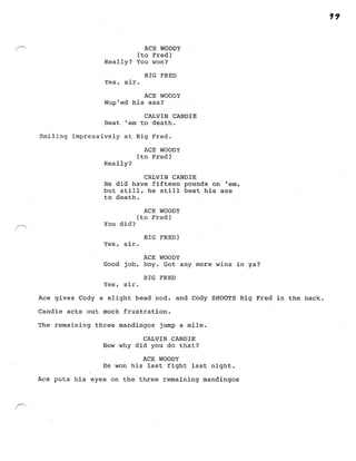 Django Screenplay