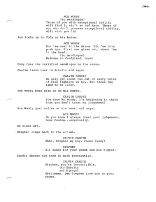 Django Screenplay