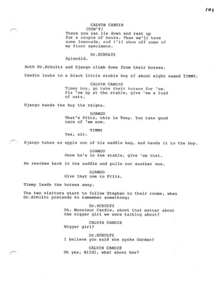 Django Screenplay