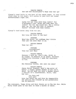 Django Screenplay