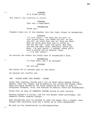Django Screenplay