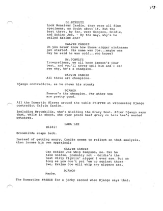 Django Screenplay
