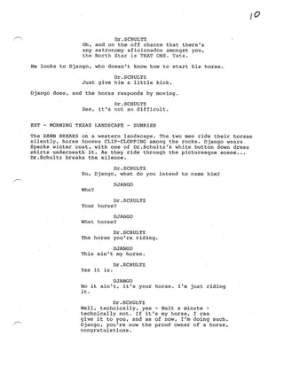 Django Screenplay