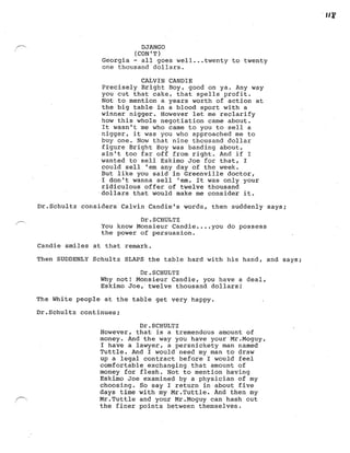 Django Screenplay