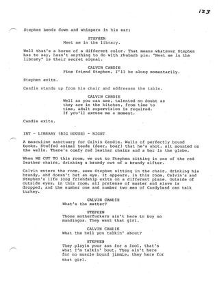 Django Screenplay