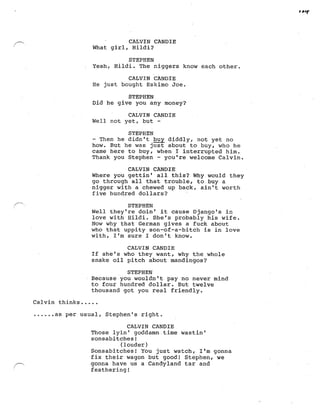 Django Screenplay