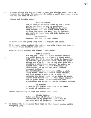 Django Screenplay
