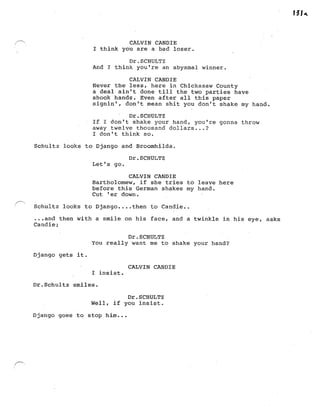 Django Screenplay