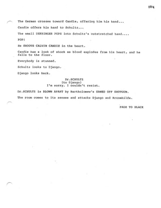 Django Screenplay