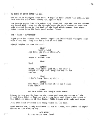 Django Screenplay
