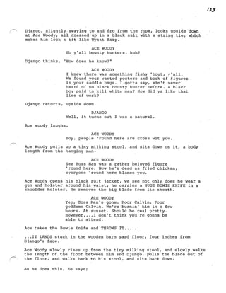 Django Screenplay