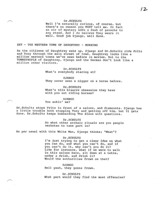 Django Screenplay