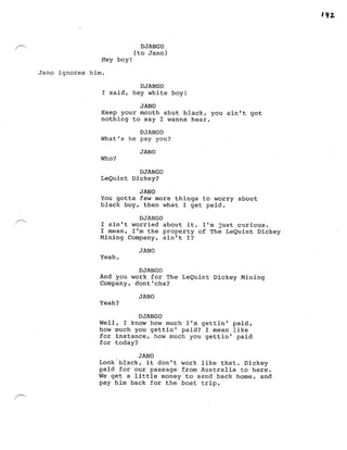 Django Screenplay
