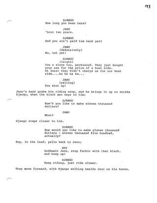 Django Screenplay