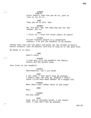 Django Screenplay