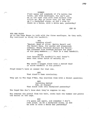 Django Screenplay