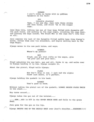Django Screenplay