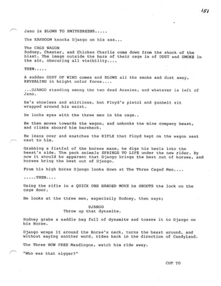 Django Screenplay