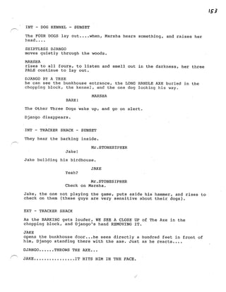 Django Screenplay