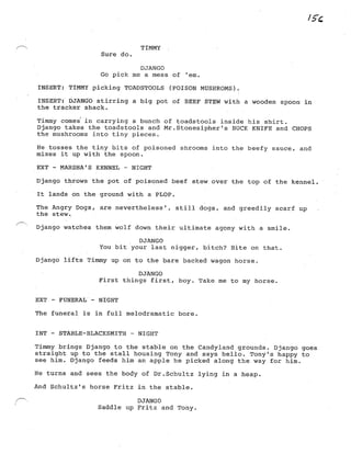 Django Screenplay