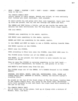 Django Screenplay