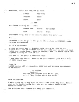 Django Screenplay