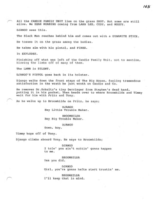 Django Screenplay