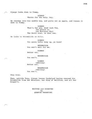 Django Screenplay