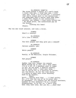 Django Screenplay