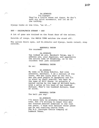 Django Screenplay