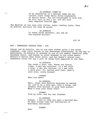 Django Screenplay