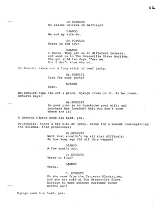 Django Screenplay