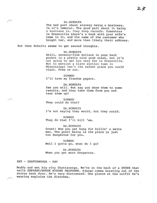 Django Screenplay