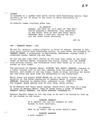 Django Screenplay