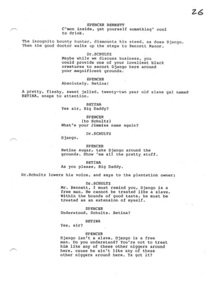 Django Screenplay