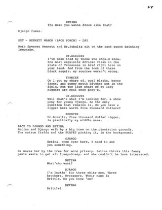 Django Screenplay