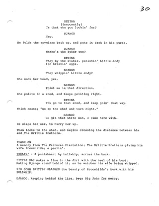 Django Screenplay