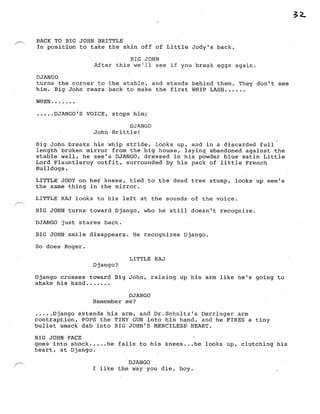 Django Screenplay