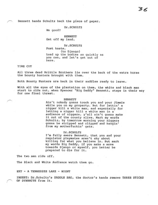 Django Screenplay