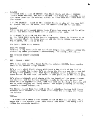 Django Screenplay