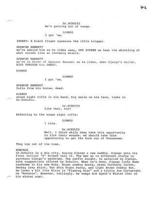 Django Screenplay