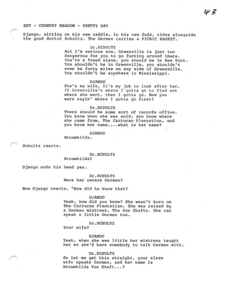 Django Screenplay