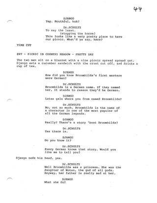 Django Screenplay